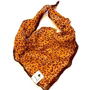 🤎🔥🧣Madewell Animal Print Scarf